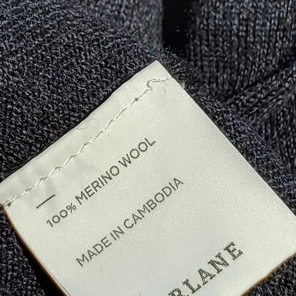 Mens merinowool navy sweater szXL - Picture 4 of 4